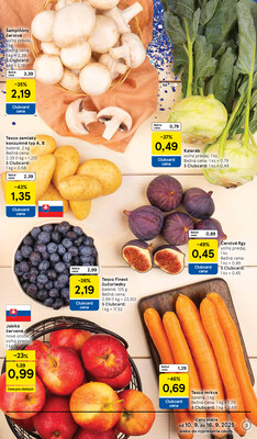 Tesco malé hypermarkety od 10.9. do 16.9.2025