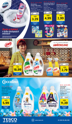 Tesco malé hypermarkety od 10.9. do 16.9.2025