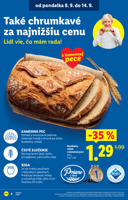 Leták Lidl
		  platný do 14.9.2025 - strana 8