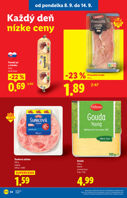 Leták Lidl
		  platný do 14.9.2025 - strana 40