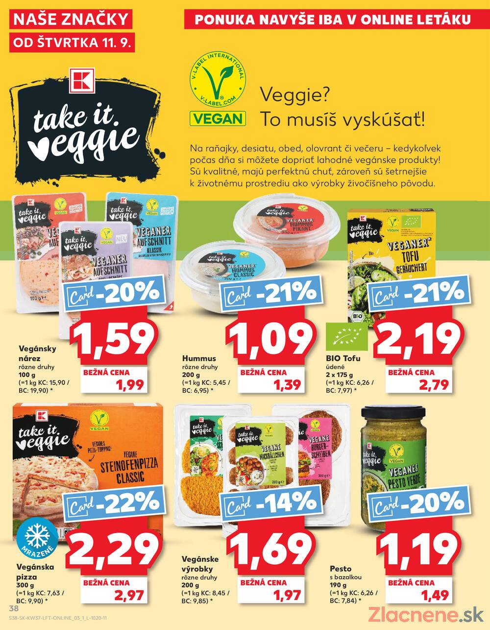 Leták Kaufland - Kaufland 11.9. - 17.9. - Kaufland Detva - strana 38
