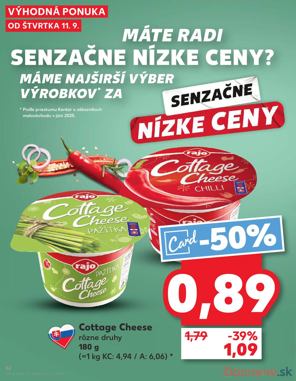 Leták Kaufland - Kaufland 11.9. - 17.9. - Kaufland Detva - strana 52