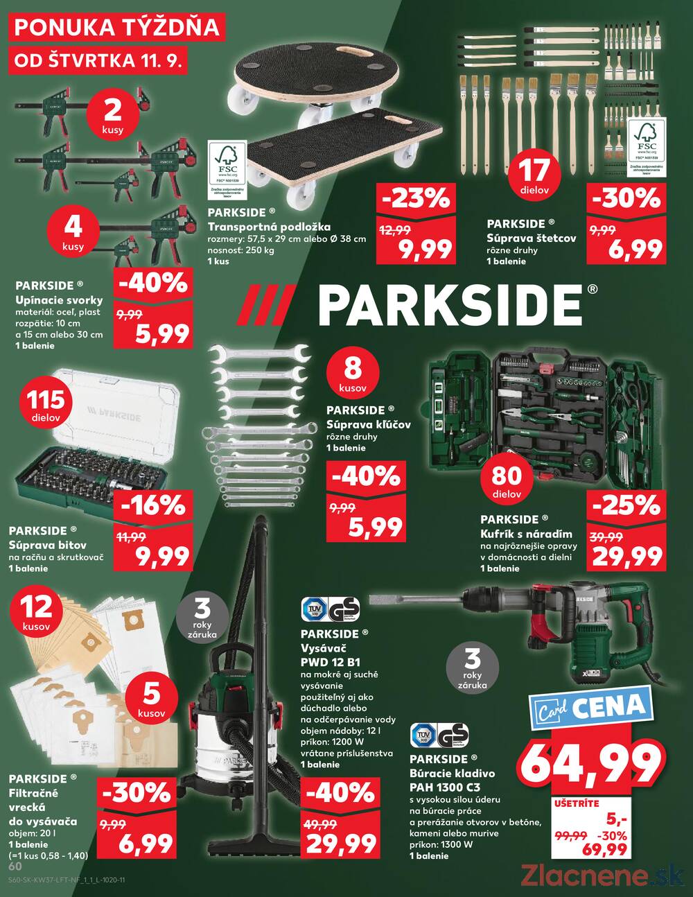 Leták Kaufland - Kaufland 11.9. - 17.9. - Kaufland Detva - strana 60