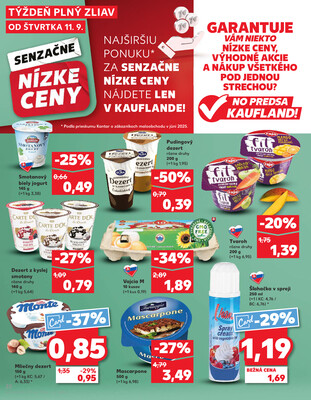 Kaufland 11.9. - 17.9. - Kaufland Spišská Nová Ves