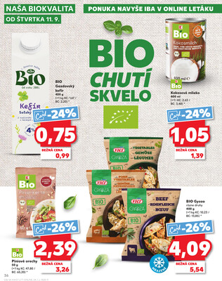 Kaufland 11.9. - 17.9. - Kaufland Spišská Nová Ves