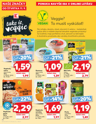 Kaufland 11.9. - 17.9. - Kaufland Spišská Nová Ves