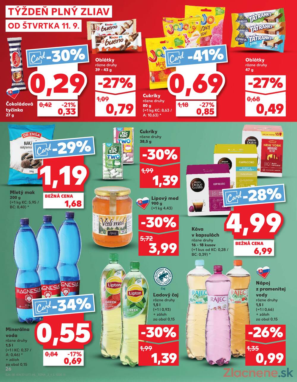 Leták Kaufland - Kaufland 11.9. - 17.9. - Kaufland Veľký Meder - strana 26