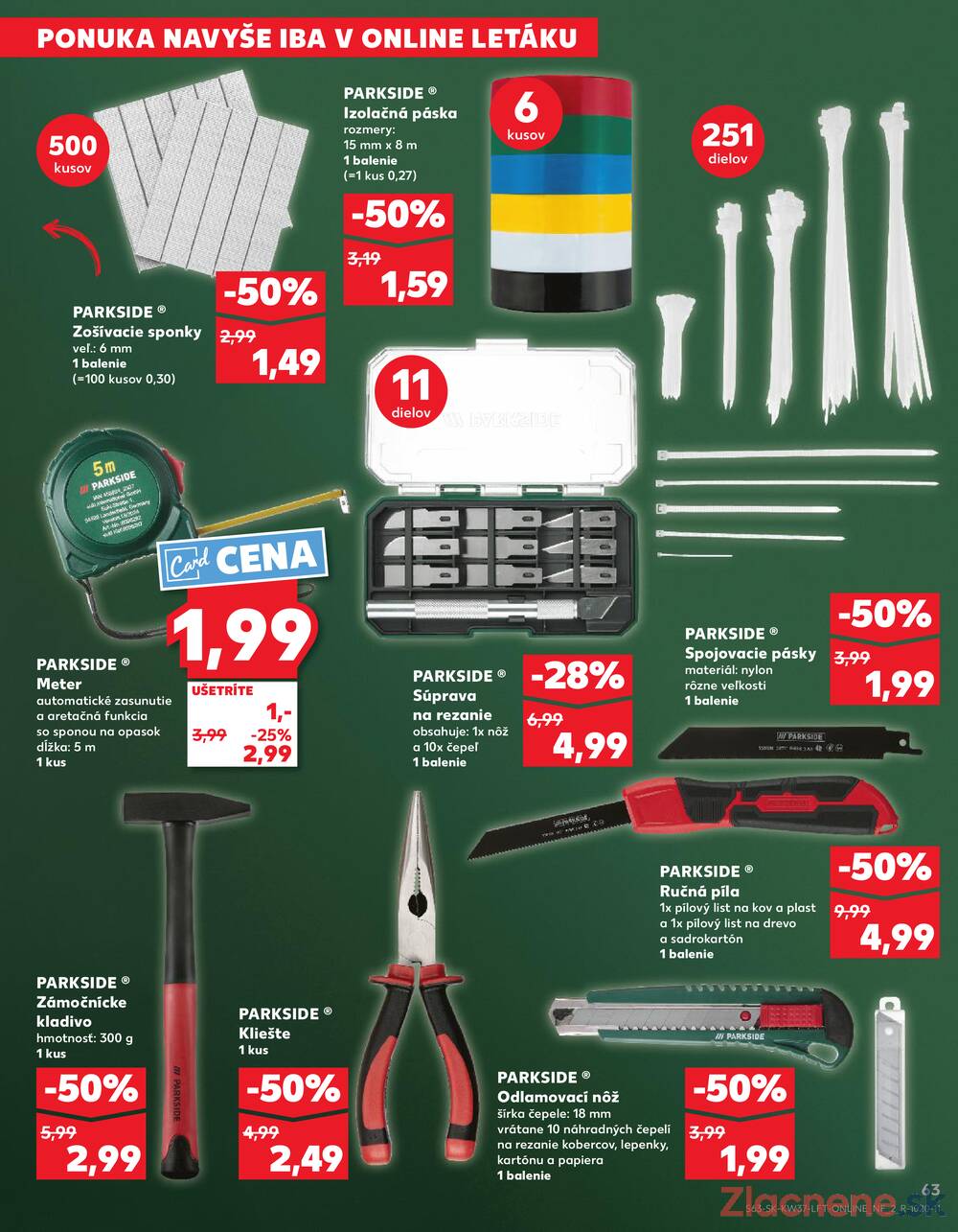 Leták Kaufland - Kaufland 11.9. - 17.9. - Kaufland Veľký Meder - strana 63