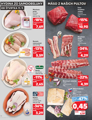 Kaufland 11.9. - 17.9. - Kaufland Veľký Meder