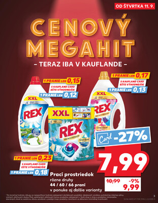 Kaufland 11.9. - 17.9. - Kaufland Piešťany