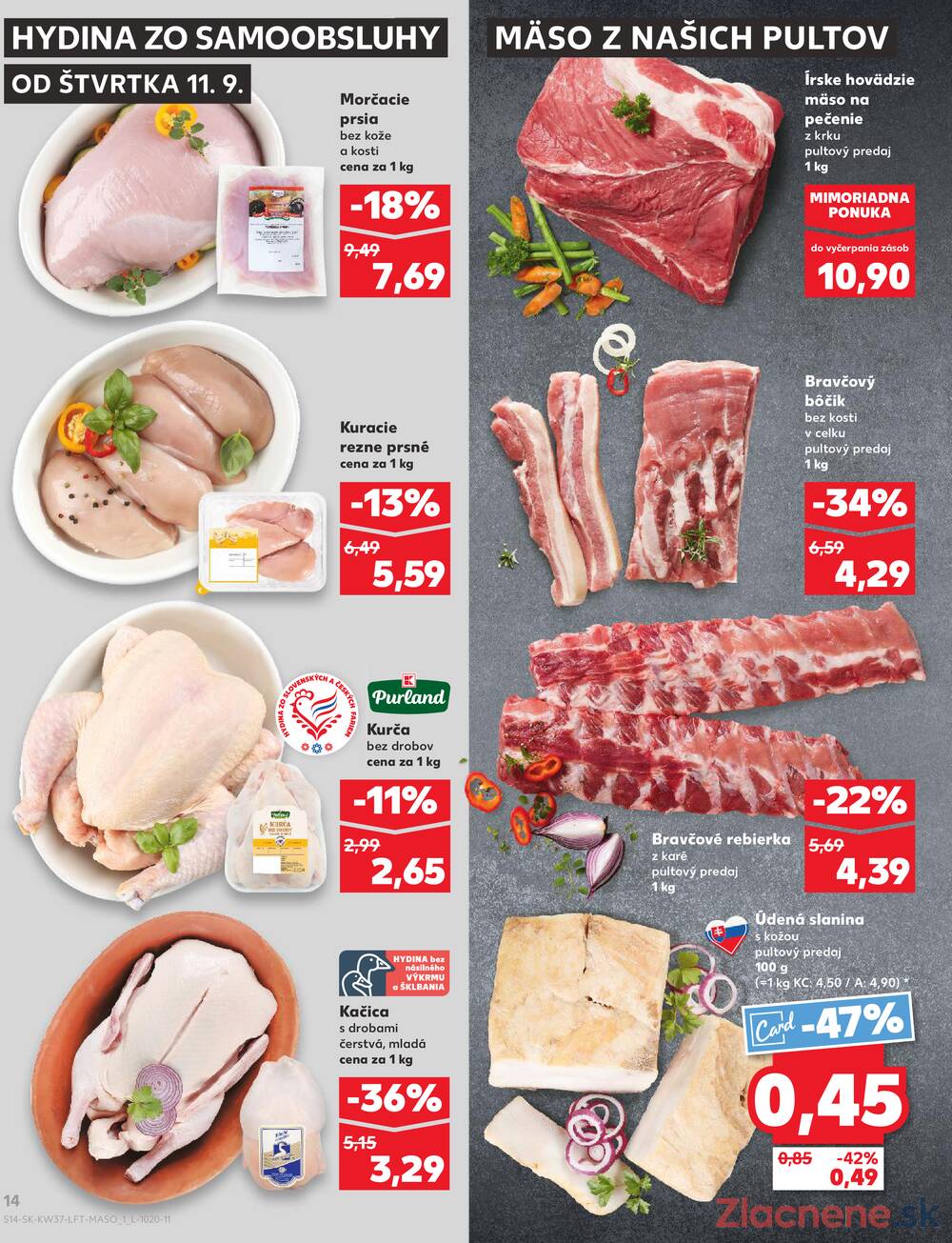 Leták Kaufland - Kaufland 11.9. - 17.9. - Kaufland Martin - strana 14