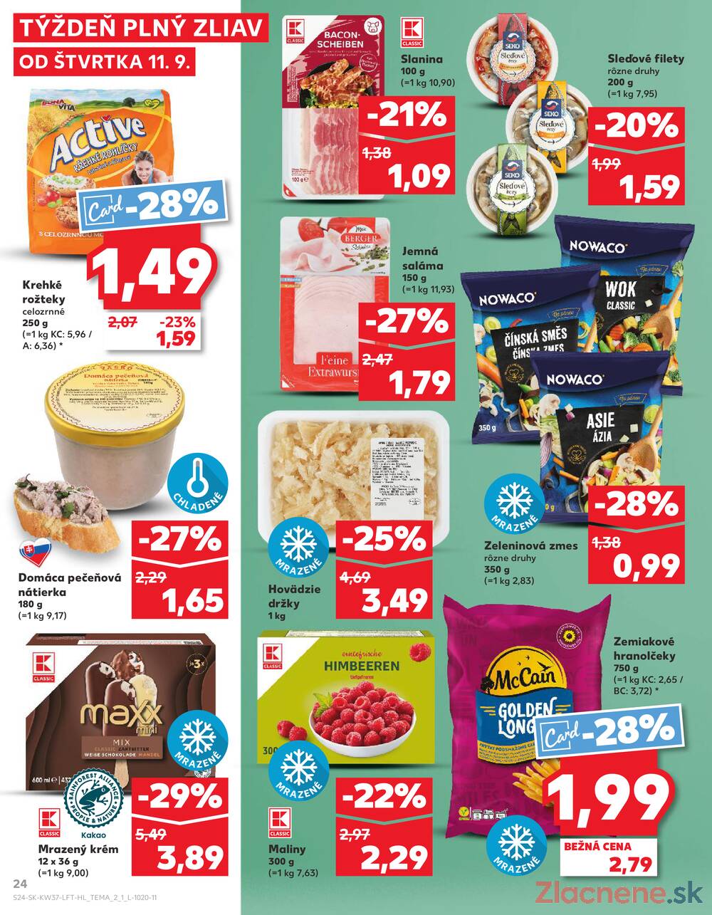 Leták Kaufland - Kaufland 11.9. - 17.9. - Kaufland Martin - strana 24