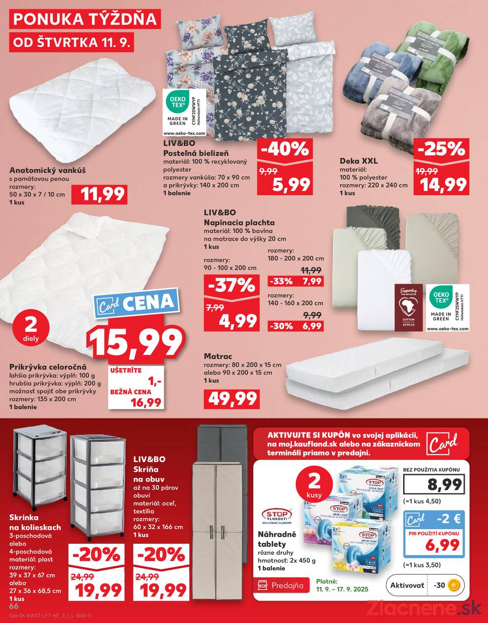 Leták Kaufland - Kaufland 11.9. - 17.9. - Kaufland Martin - strana 66