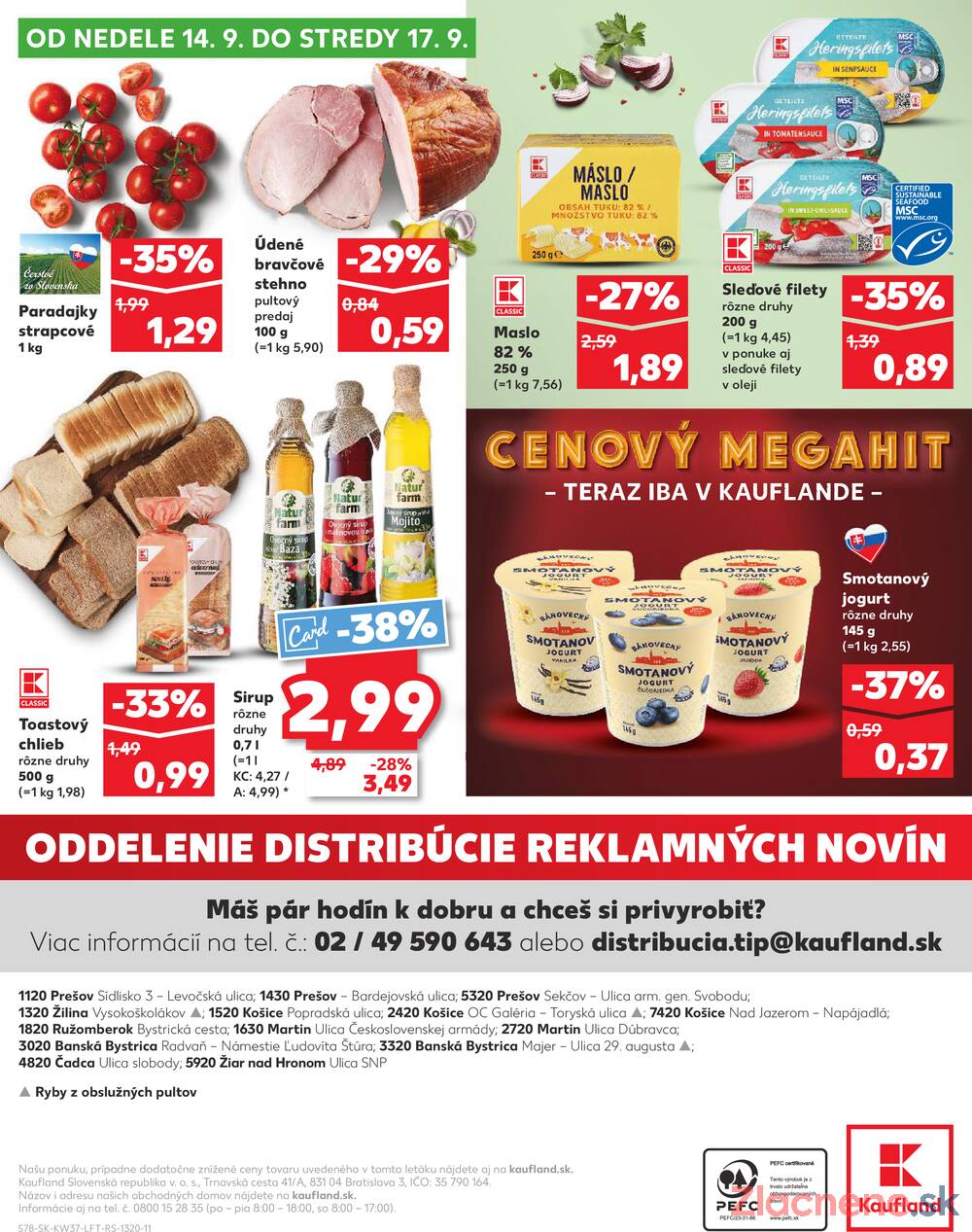 Leták Kaufland - Kaufland 11.9. - 17.9. - Kaufland Košice - Popradská  - strana 78