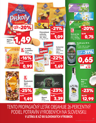 Kaufland 11.9. - 17.9. - Kaufland Košice - Popradská 