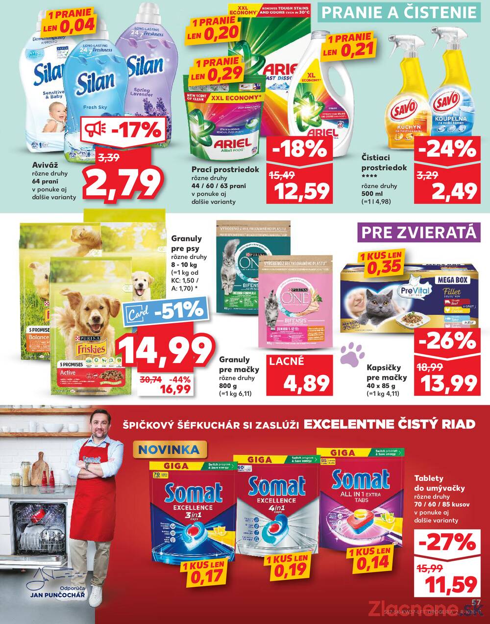 Leták Kaufland - Kaufland 11.9. - 17.9. - Kaufland Bratislava - Nové Mesto - strana 57