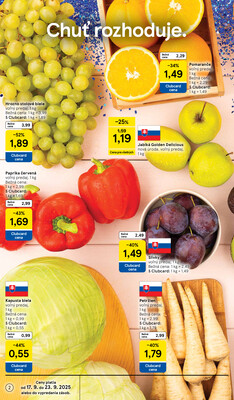 Tesco supermarkety od 17.9. do 23.9.2025
