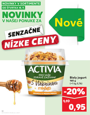 Kaufland 18.9. - 24.9. - Kaufland Bardejov