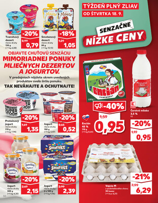Kaufland 18.9. - 24.9. - Kaufland Trebišov