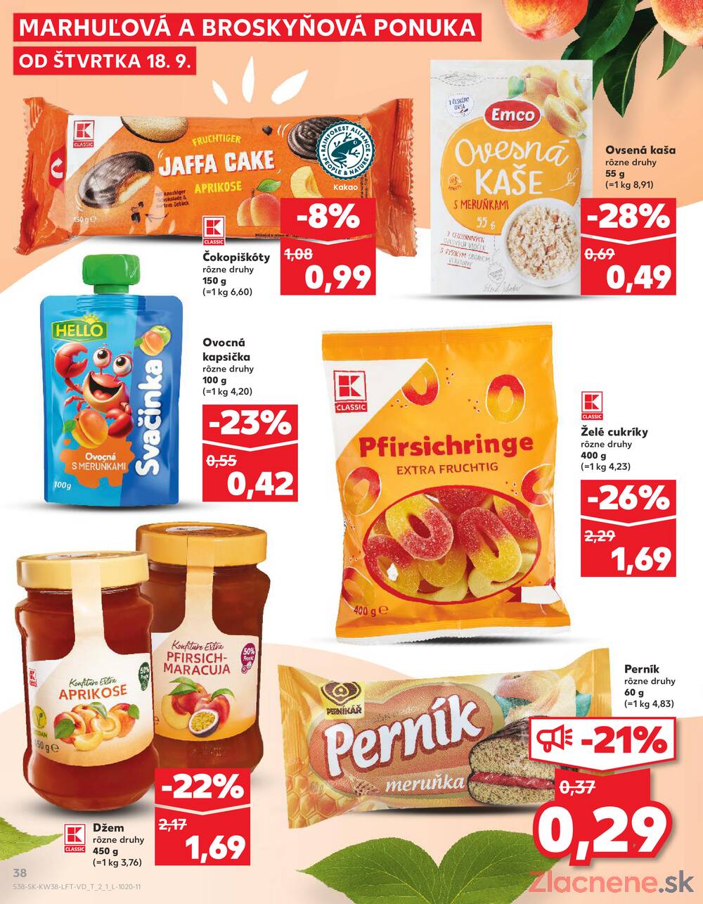 Leták Kaufland - Kaufland 18.9. - 24.9. - Kaufland Lučenec - strana 38