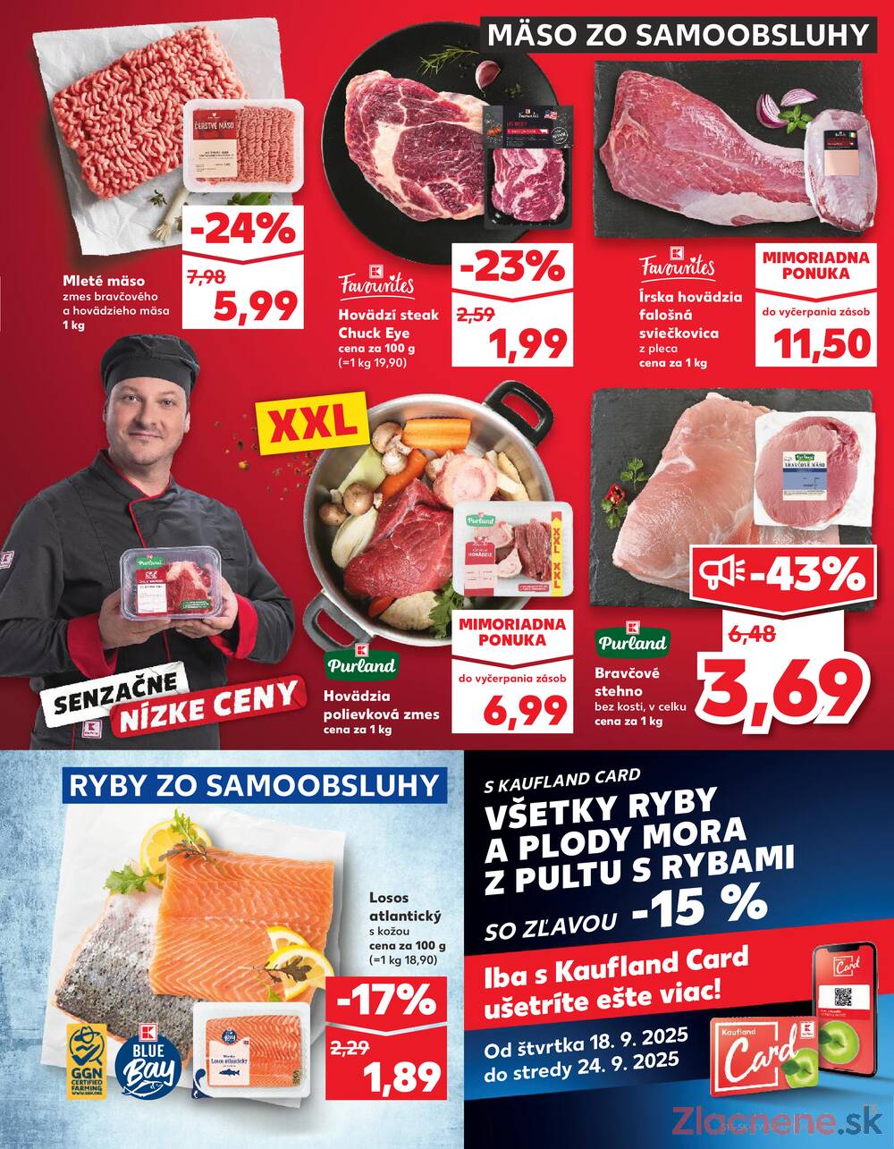Leták Kaufland - Kaufland 18.9. - 24.9. - Kaufland Sabinov - strana 13