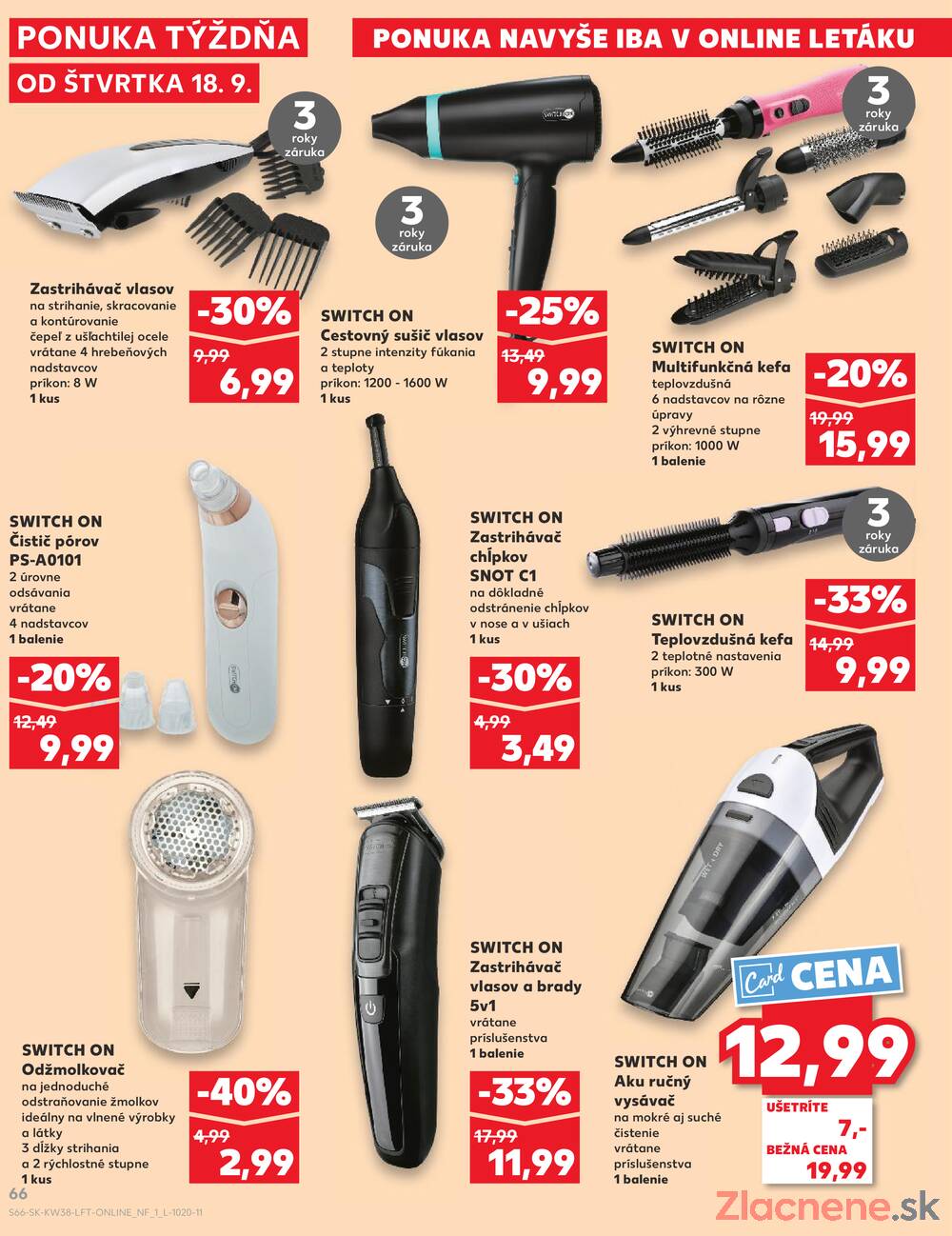 Leták Kaufland - Kaufland 18.9. - 24.9. - Kaufland Hlohovec - strana 66