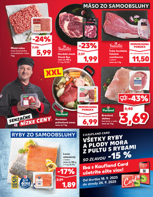 Kaufland 18.9. - 24.9. - Kaufland Nové Mesto nad Váhom