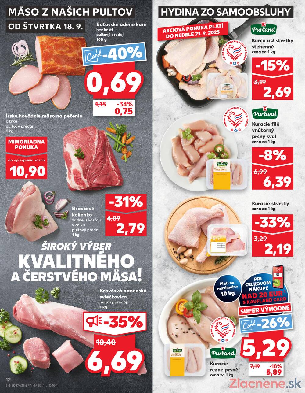 Leták Kaufland - Kaufland 18.9. - 24.9. - Kaufland - Pezinok-Grinava - strana 12