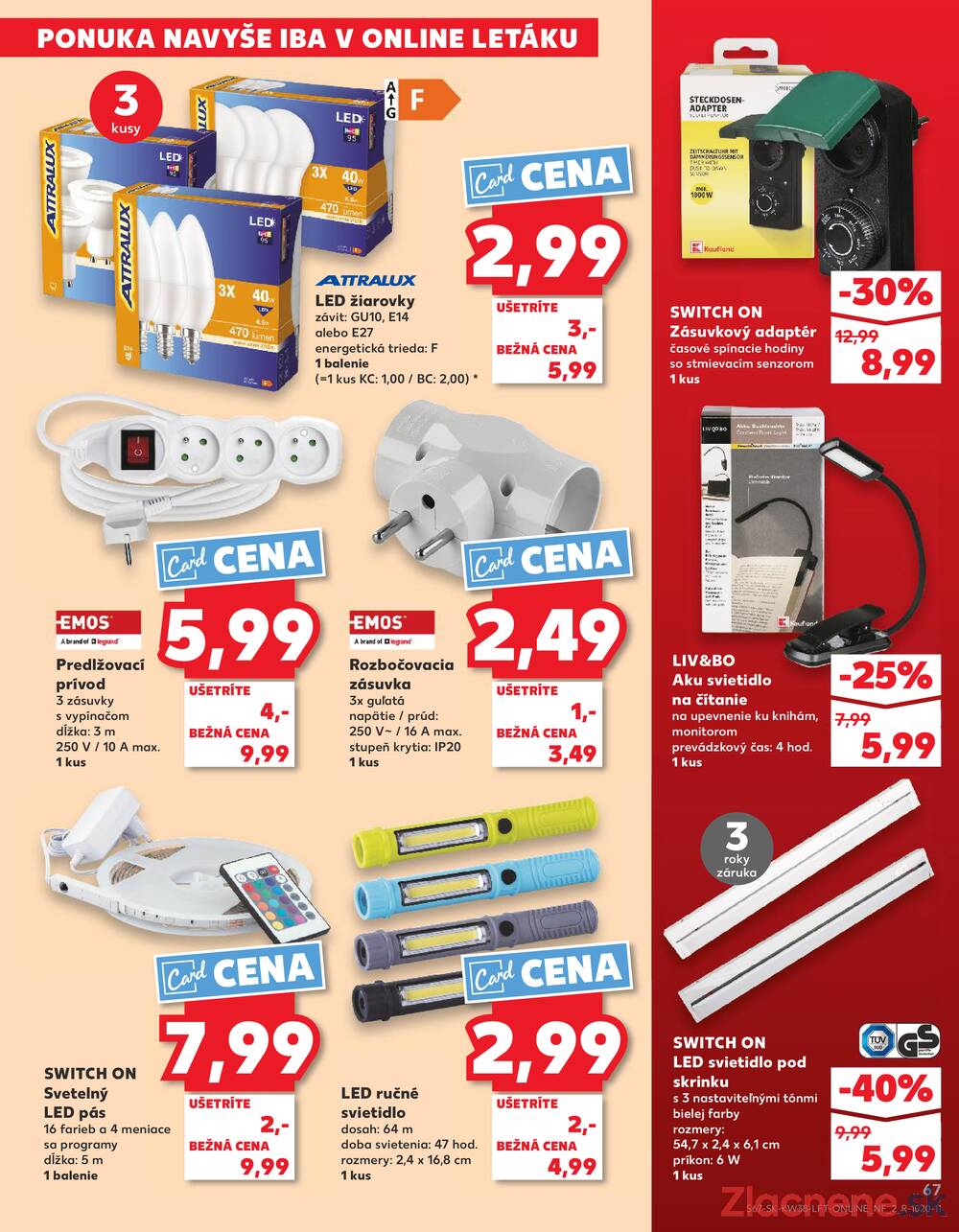 Leták Kaufland - Kaufland 18.9. - 24.9. - Kaufland - Pezinok-Grinava - strana 67