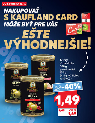 Kaufland 18.9. - 24.9. - Kaufland - Pezinok-Grinava