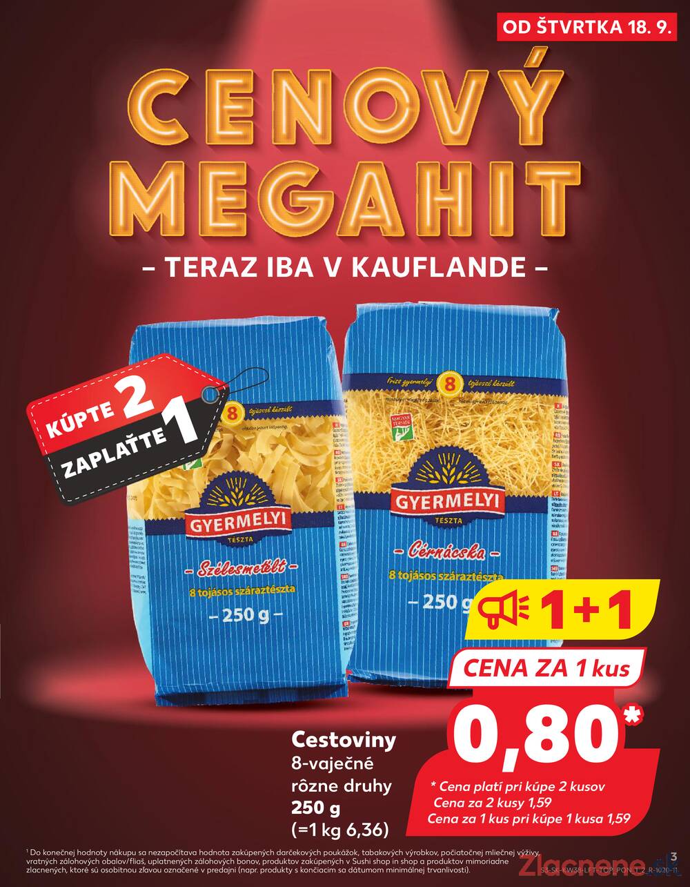 Leták Kaufland - Kaufland 18.9. - 24.9. - Kaufland Bratislava - Bory - strana 3