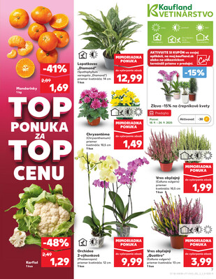 Kaufland 18.9. - 24.9. - Kaufland Komárno