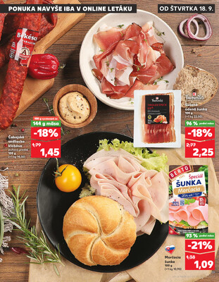 Kaufland 18.9. - 24.9. - Kaufland Komárno