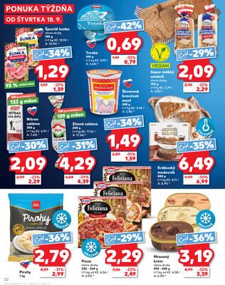 Kaufland 18.9. - 24.9. - Kaufland Komárno
