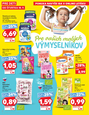 Kaufland 18.9. - 24.9. - Kaufland Komárno