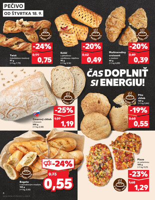 Kaufland 18.9. - 24.9. - Kaufland Topoľčany