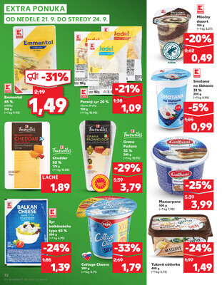 Kaufland 18.9. - 24.9. - Kaufland Liptovský Mikuláš