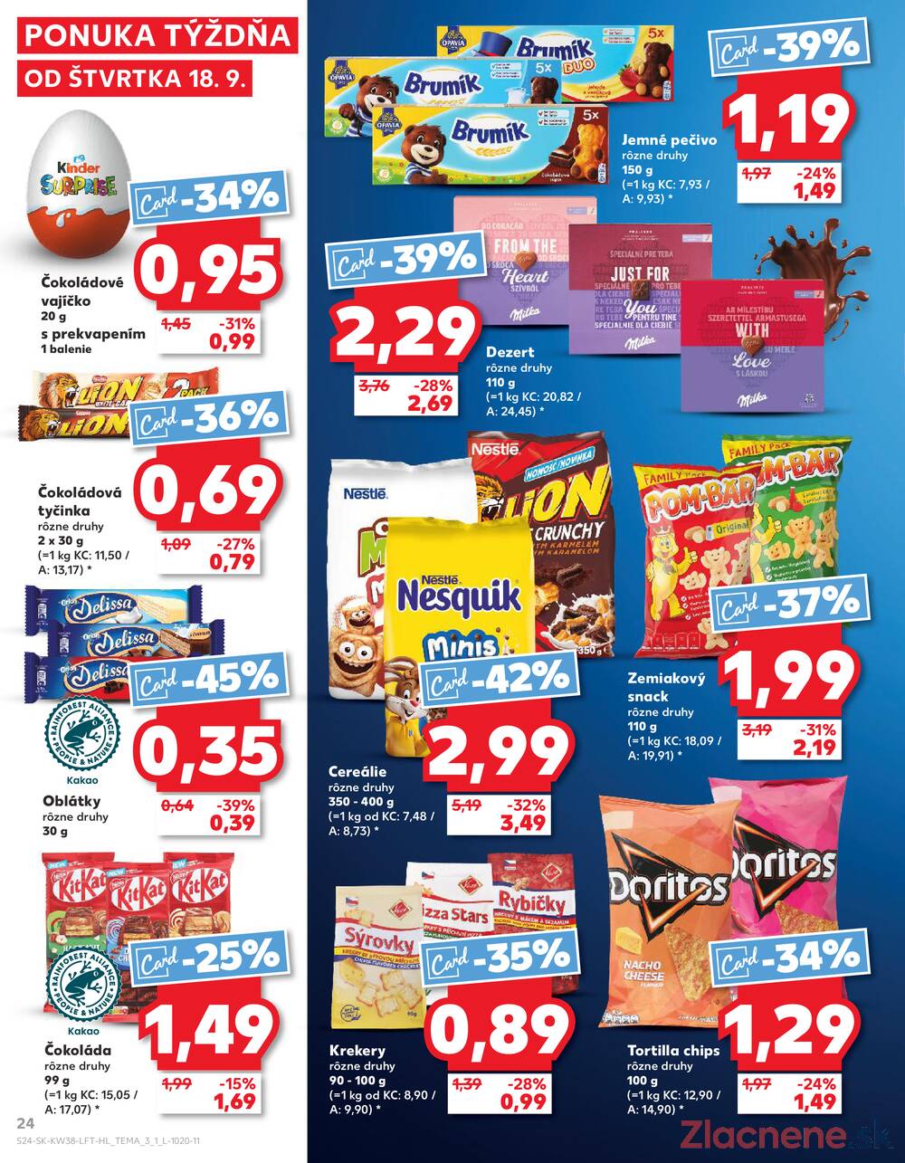 Leták Kaufland - Kaufland 18.9. - 24.9. - Kaufland Skalica - Mallého - strana 24