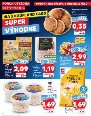 Kaufland 18.9. - 24.9. - Kaufland Skalica - Mallého