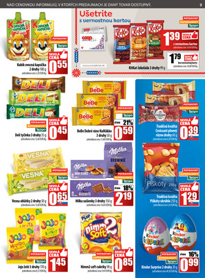 Leták COOP Jednota Slovensko
		  platný do 24.9.2025 - strana 9