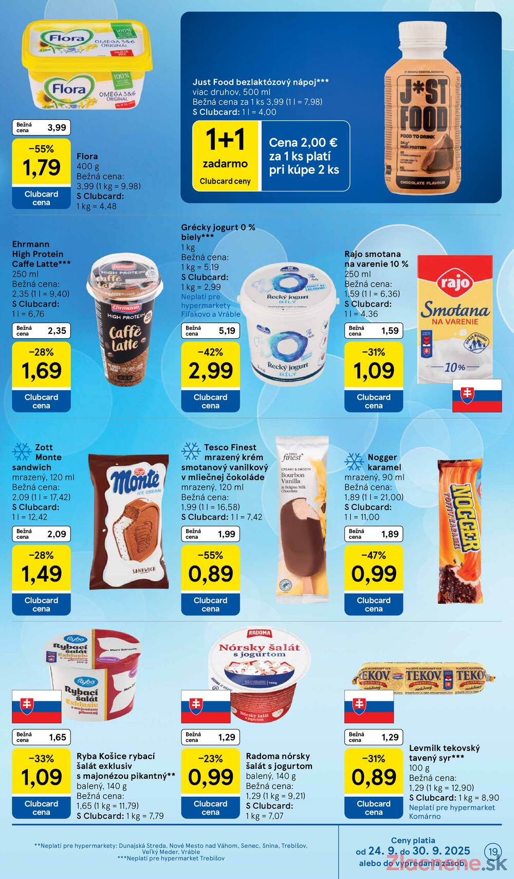 Leták Tesco - Tesco malé hypermarkety od 24.9. do 30.9.2025 - strana 19