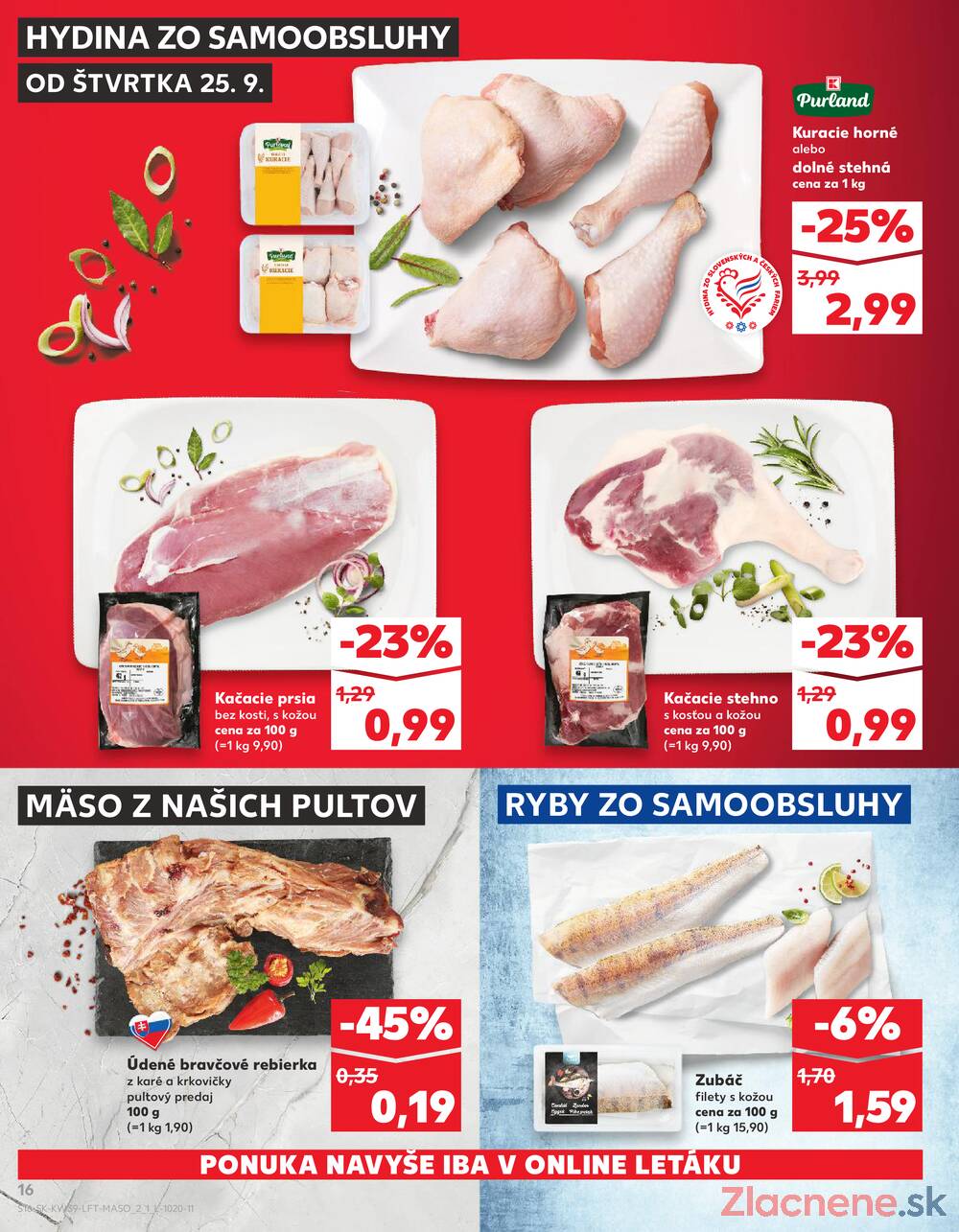 Leták Kaufland - Kaufland 25.9. - 1.10. - Kaufland Tvrdošín - strana 16