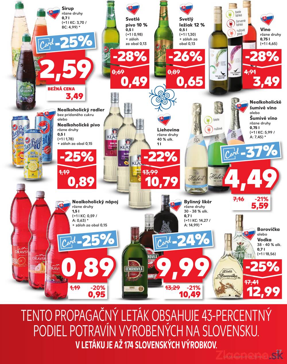Leták Kaufland - Kaufland 25.9. - 1.10. - Kaufland Tvrdošín - strana 27