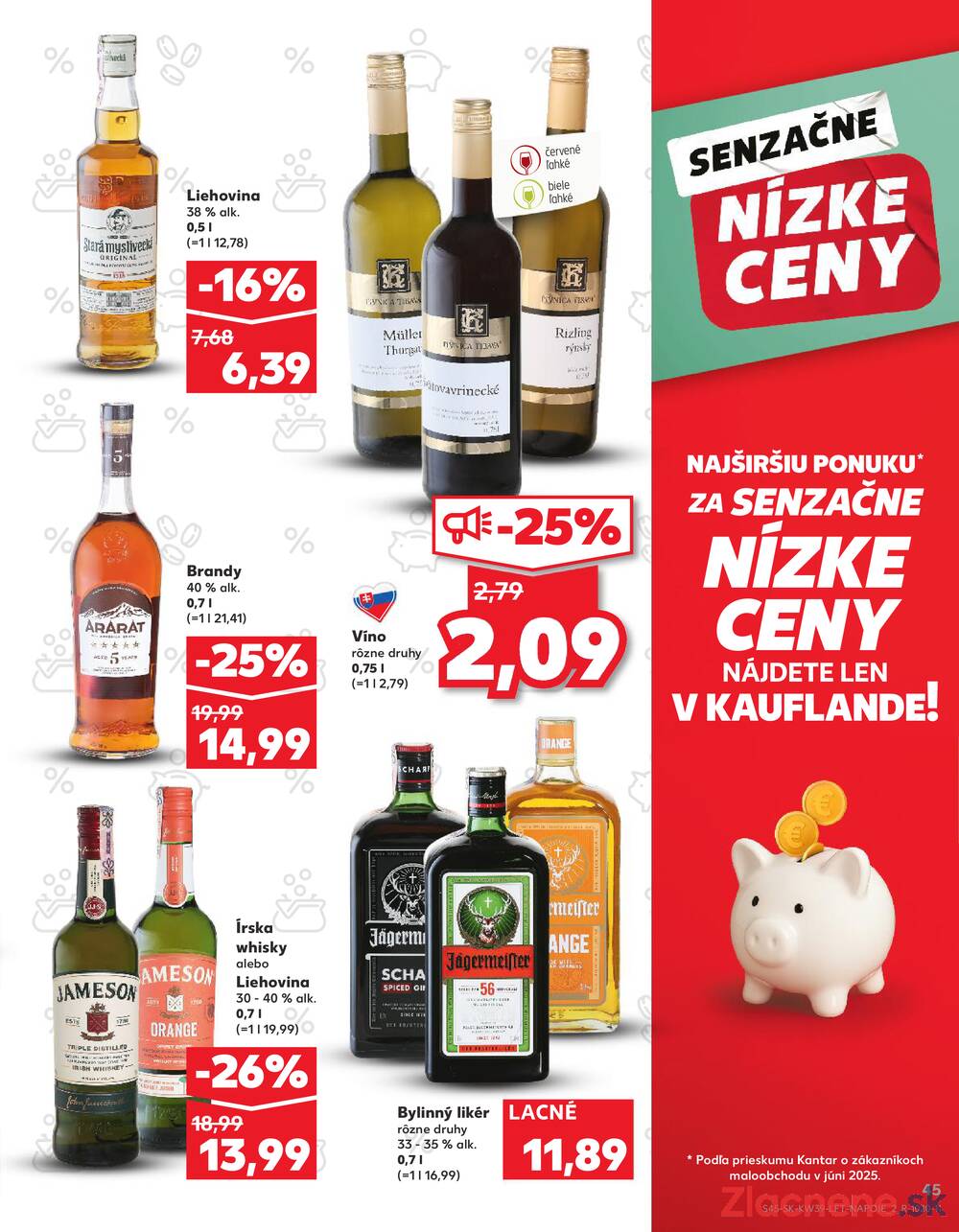Leták Kaufland - Kaufland 25.9. - 1.10. - Kaufland Tvrdošín - strana 45