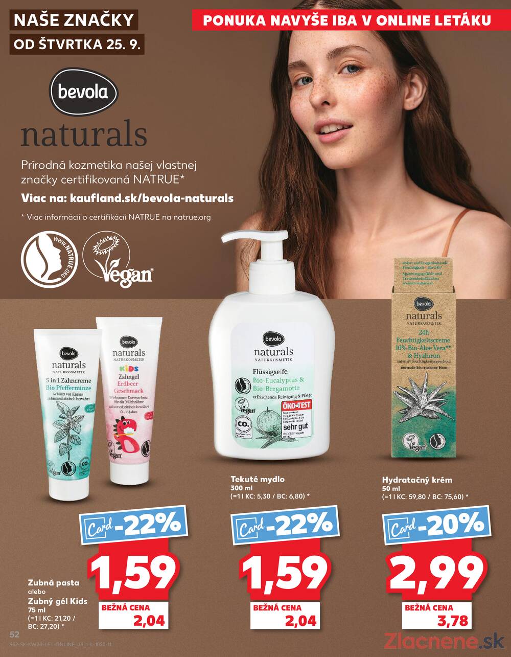 Leták Kaufland - Kaufland 25.9. - 1.10. - Kaufland Tvrdošín - strana 52