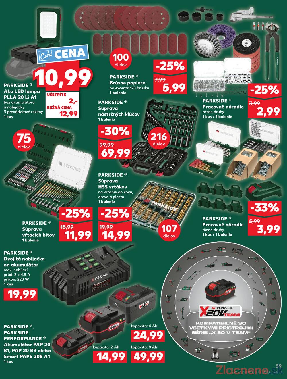 Leták Kaufland - Kaufland 25.9. - 1.10. - Kaufland Tvrdošín - strana 59