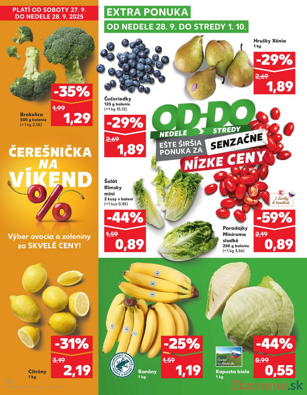 Leták Kaufland - Kaufland 25.9. - 1.10. - Kaufland Brezno - strana 72