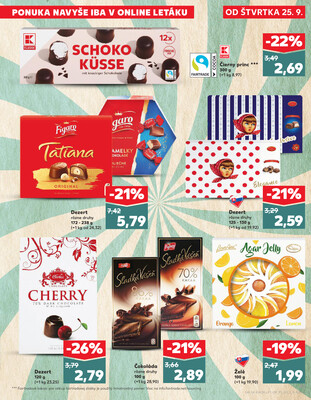 Kaufland 25.9. - 1.10. - Kaufland Brezno