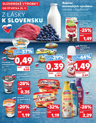 Kaufland 25.9. - 1.10. - Kaufland Michalovce