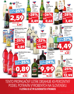 Kaufland 25.9. - 1.10. - Kaufland Michalovce